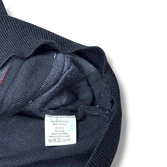 Vintage Sergio Louis Coogi Style Sweater 90s Textured Knit Crewneck Men’s Medium - Picture 8 of 10